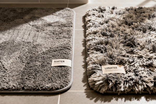 bath mat vs bath rug comparison for safety