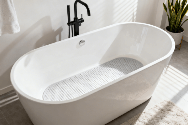 bathtub mat benefits, safety and comfort for bath users