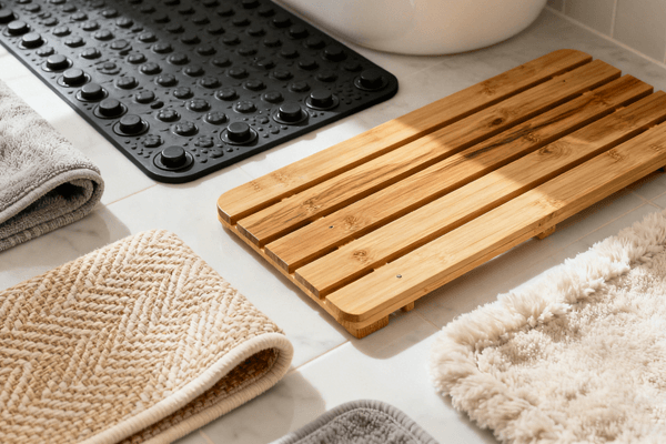 choose right bathtub mat size and material