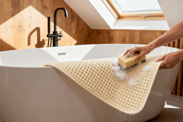cleaning bathtub mat, maintain hygiene and durability