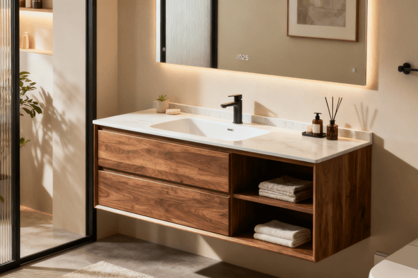 Global bathroom vanity market trends 2025