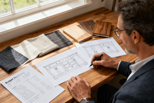 reduce custom cabinetry cost tips, offering ways to lower expenses