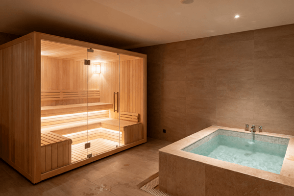 Beginner-friendly diagram explaining first steps in sauna cold plunge