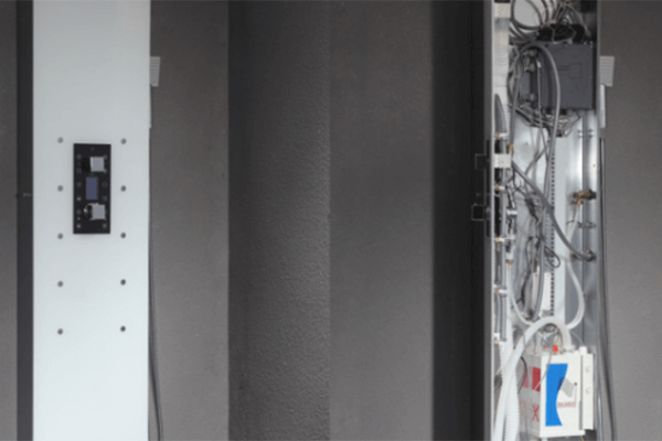 steam shower how it works, diagram showing steam shower operation