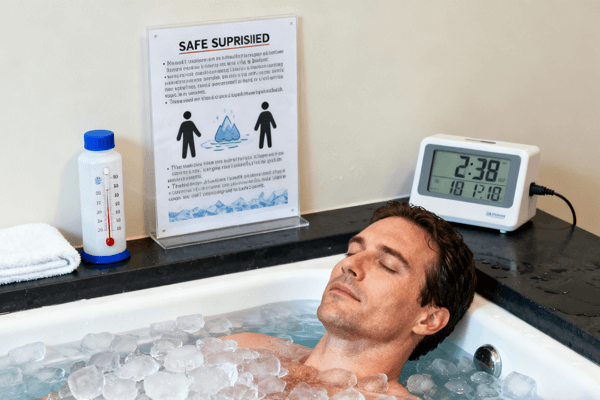 Are ice baths safe? Cold therapy risks and precautions