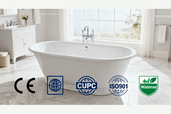 Bathtub brand certifications checklist infographic