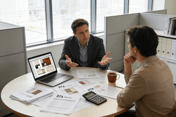 Best deals on RTA cabinets promotional banner