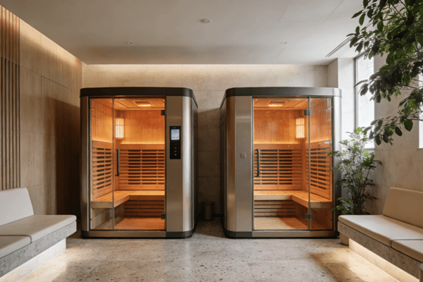 Sauna ROI Hotel infrared sauna return on investment concept