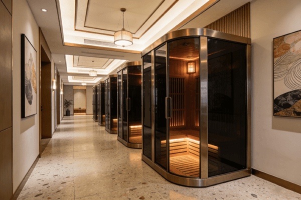 Spa advantage Hotel spa competitive advantage with infrared sauna