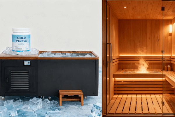 Ice bath vs sauna comparison of benefits cold vs heat