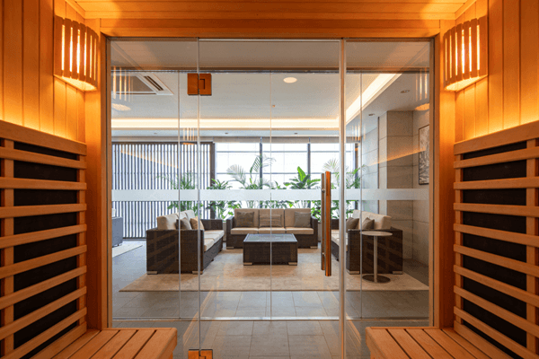 Guest satisfaction Infrared sauna improving hotel guest satisfaction