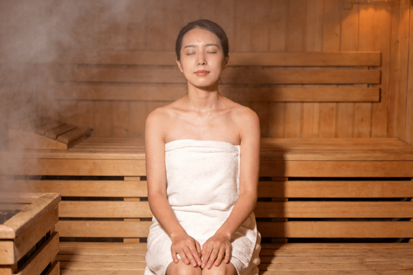 Regular sauna use as part of healthy lifestyle