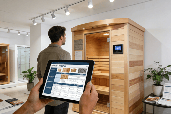 buying factors graphic sauna buying factors graphic 2026 key decision influences