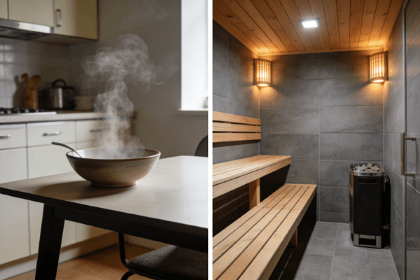 sauna vs steam comparison of sauna and steam inhalation for sinus relief