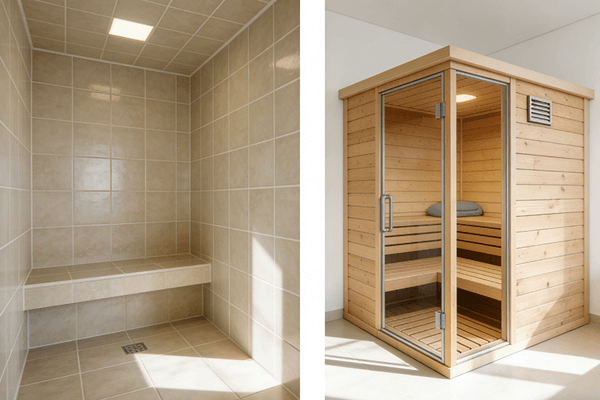 calorie burn steam room calorie burn comparison illustration