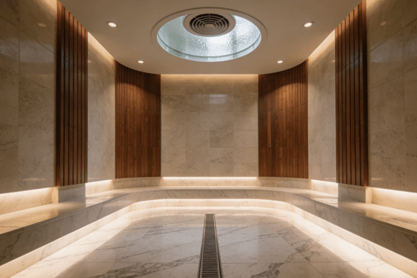 Ventilation Drainage steam room ventilation and drainage system