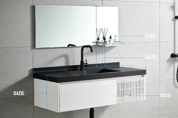 Vanity clearance Bathroom vanity clearance space requirements diagram