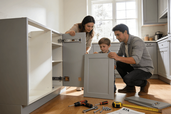 what are RTA cabinets and why they are popular in home and project renovations