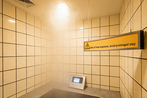avoid steam room people who should avoid steam room situations illustrated
