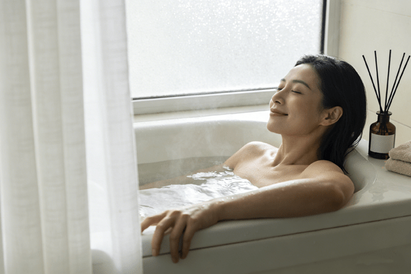 do hot baths help with cold symptoms