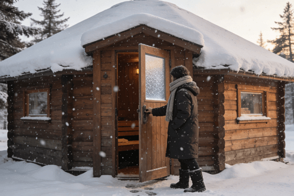 Cold Climate Sauna Sauna usage in cold climate
