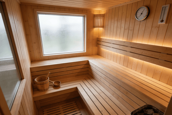 Small Sauna Small home sauna design