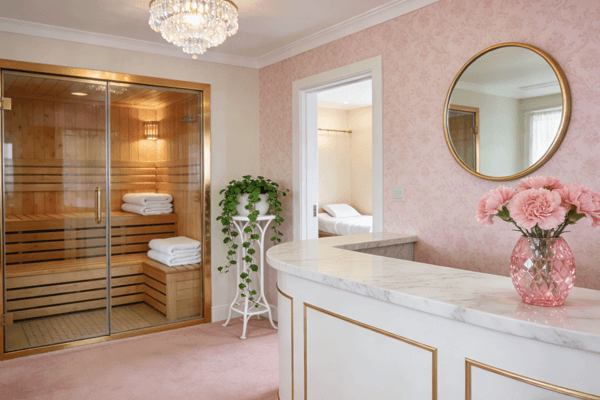 Avoid Sauna Massage graphic outlining who should avoid sauna massage for health safety